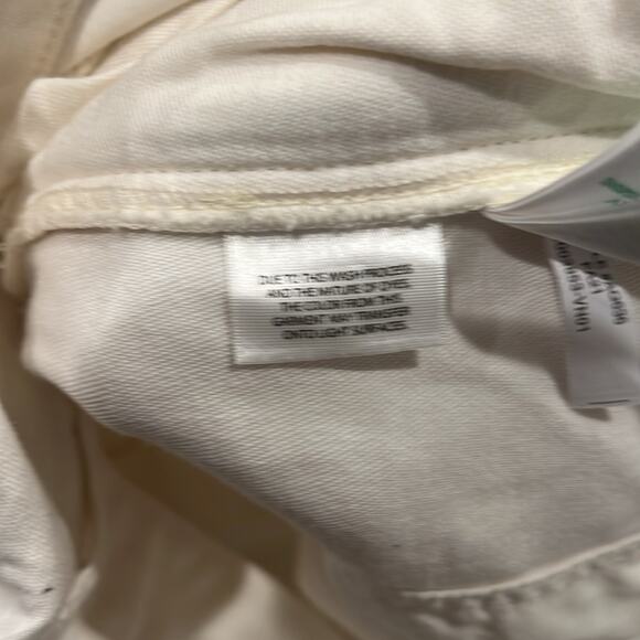J.Crew Women's Garment Dyed Foundry Pant Off White Size 10T - Picture 9 of 12